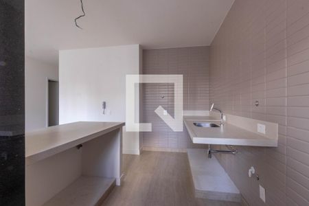 Cozinha de apartamento à venda com 3 quartos, 108m² em Lourdes, Belo Horizonte