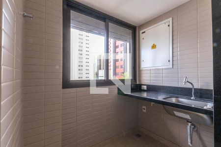 Área de Serviço de apartamento à venda com 3 quartos, 108m² em Lourdes, Belo Horizonte
