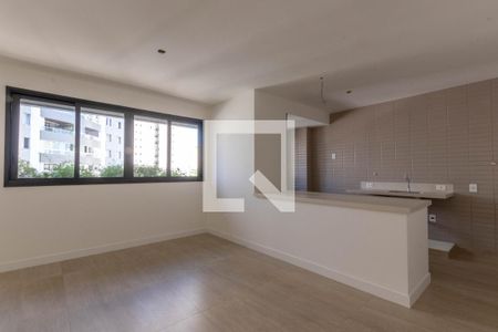 Sala de apartamento à venda com 3 quartos, 108m² em Lourdes, Belo Horizonte