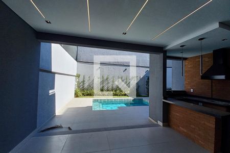 Vista da Sala de Jantar de casa de condomínio à venda com 4 quartos, 300m² em Swiss Park, Campinas