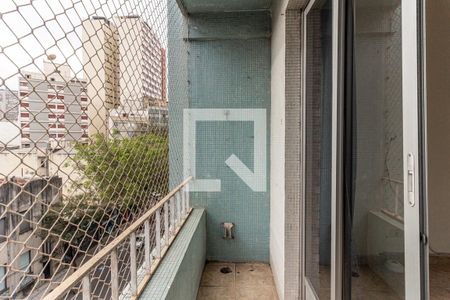 Varanda do Studio de kitnet/studio à venda com 1 quarto, 33m² em Vila Buarque, São Paulo