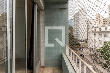 Varanda do Studio de kitnet/studio à venda com 1 quarto, 33m² em Vila Buarque, São Paulo