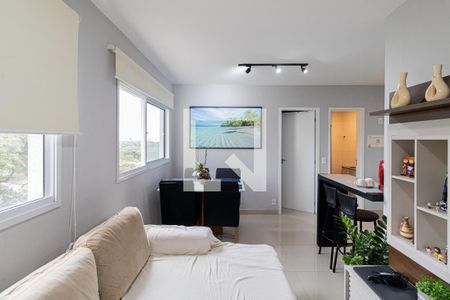 Sala/Cozinha de apartamento à venda com 1 quarto, 33m² em Vila Pierina, São Paulo