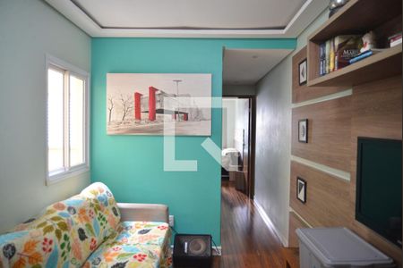 Sala de apartamento à venda com 2 quartos, 100m² em Jardim Santo Alberto, Santo André