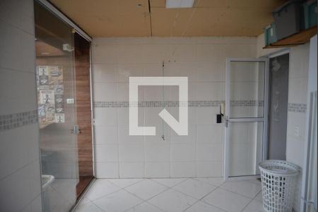 Área de Serviço de apartamento à venda com 2 quartos, 100m² em Jardim Santo Alberto, Santo André