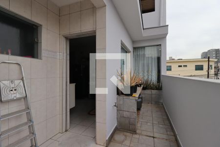 Corredor Externo de casa à venda com 3 quartos, 132m² em Vila Alpina, Santo André