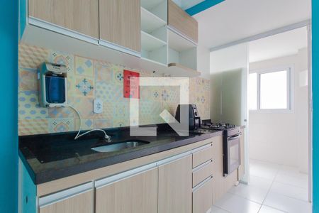 Cozinha de apartamento para alugar com 2 quartos, 52m² em Jardim Pilar, Mauá
