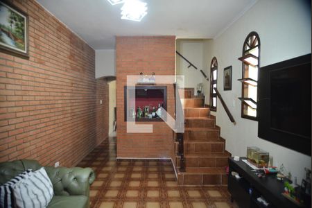 Sala de casa para alugar com 3 quartos, 125m² em Vila Valparaíso, Santo André