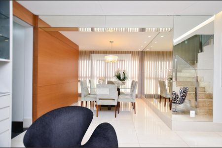 Sala de Jantar de apartamento à venda com 4 quartos, 192m² em Palmares, Belo Horizonte