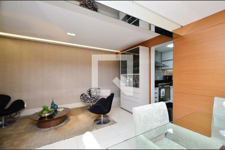 Sala  de apartamento à venda com 4 quartos, 192m² em Palmares, Belo Horizonte