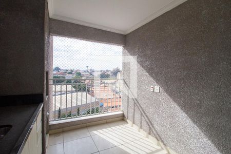 Varanda gourmet de apartamento para alugar com 3 quartos, 72m² em Jardim Goncalves, Sorocaba