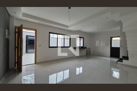 Sala de casa à venda com 2 quartos, 77m² em Jardim das Maravilhas, Santo André