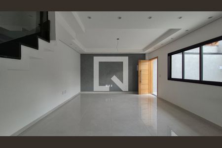 Sala de casa à venda com 2 quartos, 77m² em Jardim das Maravilhas, Santo André