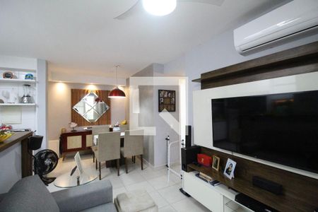 Sala de apartamento à venda com 3 quartos, 70m² em Anil, Rio de Janeiro