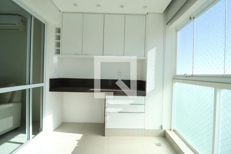 Varanda gourmet de apartamento para alugar com 3 quartos, 110m² em Centro, Uberlândia