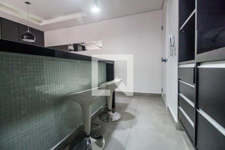 Cozinha de apartamento à venda com 1 quarto, 51m² em Alphaville Conde Ii, Barueri