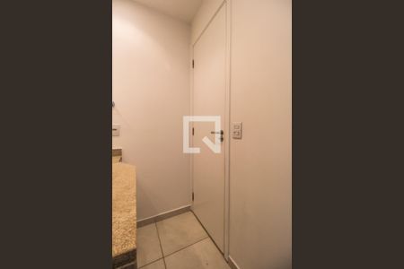 Banheiro da Suíte de apartamento à venda com 1 quarto, 51m² em Alphaville Conde Ii, Barueri