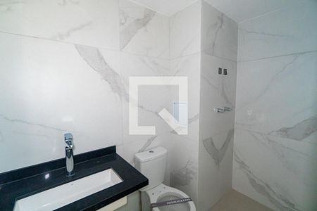 Banheiro de kitnet/studio à venda com 1 quarto, 27m² em Vila Clementino, São Paulo