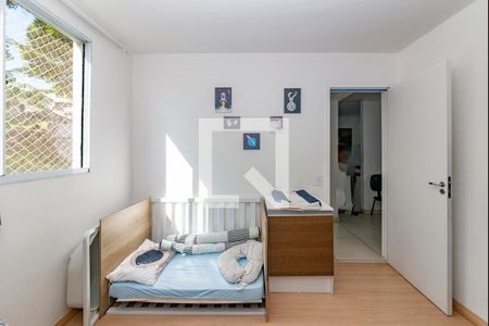 Quarto 1 de apartamento à venda com 2 quartos, 43m² em Madre Gertrudes, Belo Horizonte