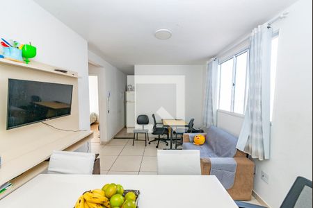Sala de apartamento à venda com 2 quartos, 43m² em Madre Gertrudes, Belo Horizonte