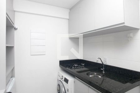 Cozinha de apartamento para alugar com 1 quarto, 30m² em Centro Histórico, Porto Alegre