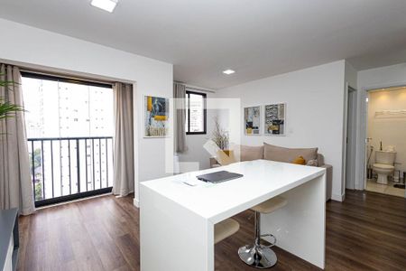 Sala de apartamento para alugar com 1 quarto, 39m² em Consolação, São Paulo