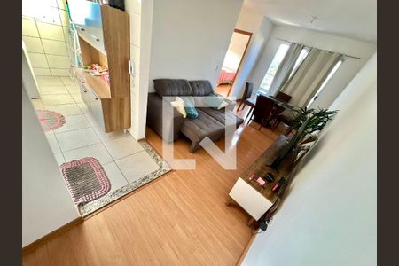 Sala de apartamento à venda com 2 quartos, 56m² em Planalto, Belo Horizonte