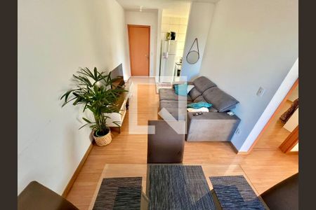 Sala de apartamento à venda com 2 quartos, 56m² em Planalto, Belo Horizonte