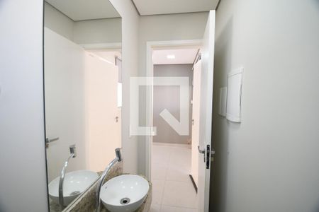 Lavabo de casa de condomínio à venda com 3 quartos, 114m² em Chácara Primavera, Campinas
