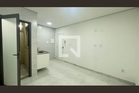 Sala/Cozinha de apartamento à venda com 2 quartos, 69m² em Jardim do Estádio, Santo André