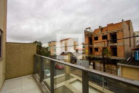 Varanda Suíte de apartamento à venda com 2 quartos, 74m² em Jardim do Estádio, Santo André