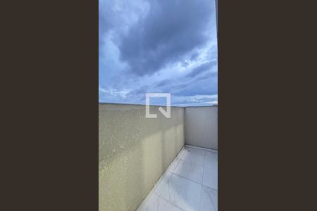 Varanda da Suíte de apartamento à venda com 2 quartos, 74m² em Jardim do Estádio, Santo André
