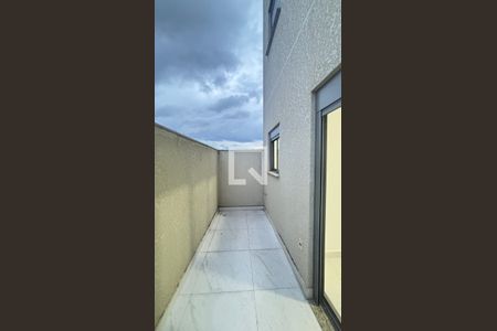 Varanda da Suíte de apartamento à venda com 2 quartos, 74m² em Jardim do Estádio, Santo André