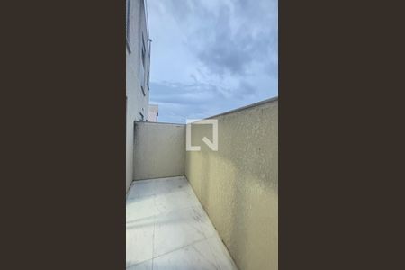 Varanda da Suíte de apartamento à venda com 2 quartos, 74m² em Jardim do Estádio, Santo André