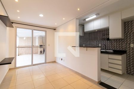 Sala de apartamento à venda com 2 quartos, 100m² em Vila 31 de Março, Campinas