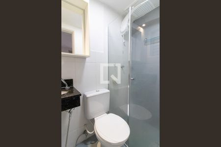 Banheiro da Suíte de apartamento à venda com 2 quartos, 100m² em Vila 31 de Março, Campinas