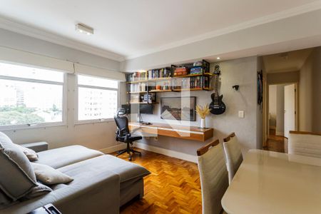 Sala de apartamento à venda com 2 quartos, 63m² em Vila Olímpia, São Paulo