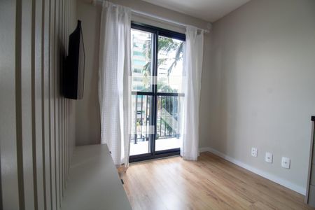 Sala de apartamento à venda com 1 quarto, 32m² em Campo Belo, São Paulo