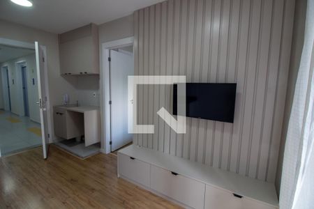 Sala de apartamento à venda com 1 quarto, 32m² em Campo Belo, São Paulo