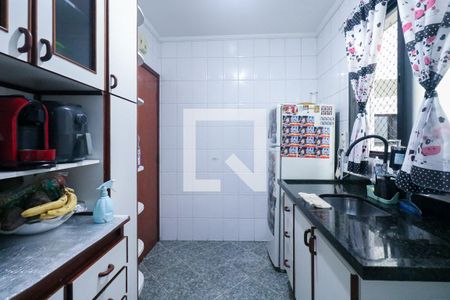 Cozinha de apartamento à venda com 2 quartos, 61020m² em Santo Antônio, São Caetano do Sul