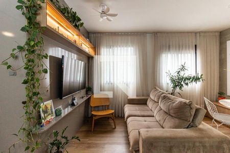 Sala de apartamento à venda com 1 quarto, 37m² em Vila Buarque, São Paulo