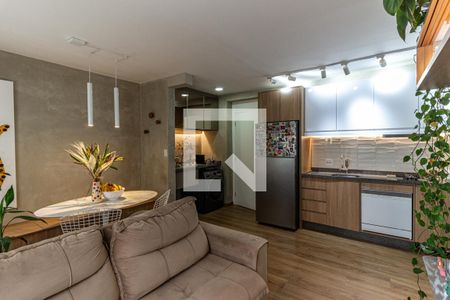 Sala de apartamento à venda com 1 quarto, 37m² em Vila Buarque, São Paulo