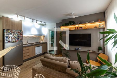 Sala de apartamento à venda com 1 quarto, 37m² em Vila Buarque, São Paulo