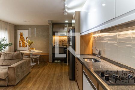 Sala de apartamento à venda com 1 quarto, 37m² em Vila Buarque, São Paulo
