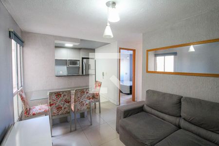 Sala de apartamento para alugar com 2 quartos, 42m² em Igara, Canoas
