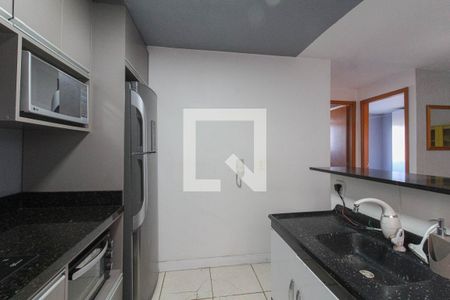 Cozinha de apartamento à venda com 2 quartos, 42m² em Igara, Canoas