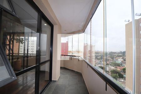 Varanda da Sala de apartamento para alugar com 3 quartos, 227m² em Jardim Bela Vista, Santo André