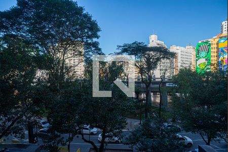 Vista da Sala de apartamento à venda com 2 quartos, 124m² em Bela Vista, São Paulo