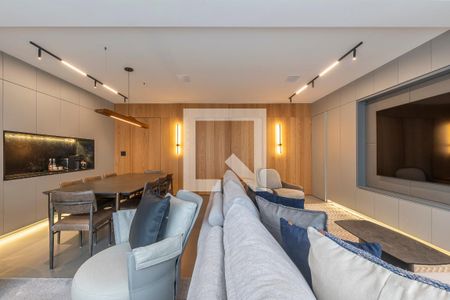 Sala de apartamento à venda com 3 quartos, 130m² em Cambuí, Campinas