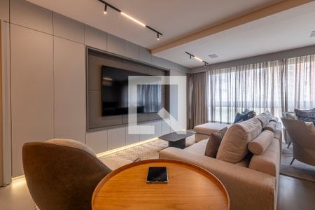 Sala de apartamento à venda com 3 quartos, 130m² em Cambuí, Campinas